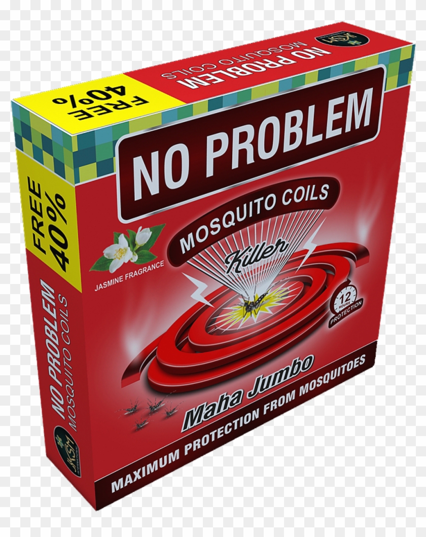 No Problem Anti Dengue Mosquito Coil - No Problem Mosquito Coil Clipart