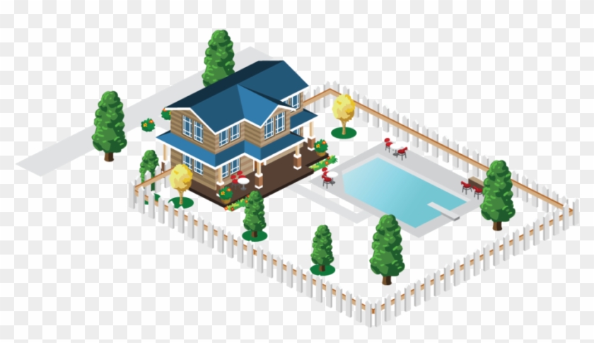 Mosquitonix Mosquito Misting System - House Clipart