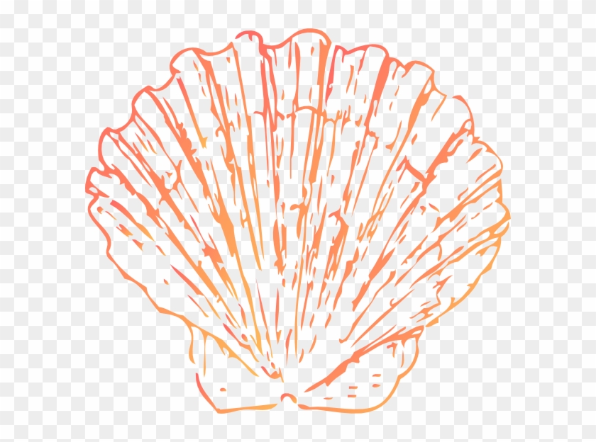 Teal Shell Clip Art - Png Download