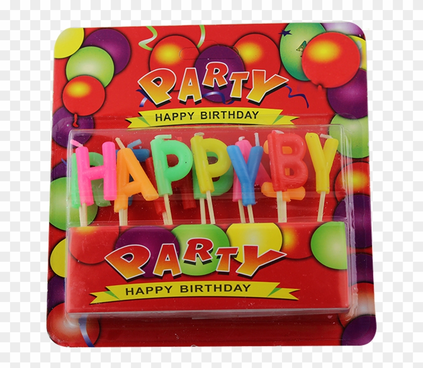 Hot Sell Magic Colored Happy Birthday Shape Letter - Birthday Clipart #5396586