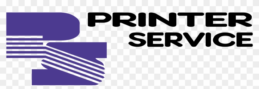 Printer Service Logo Png Transparent - Logo Service Printer Clipart