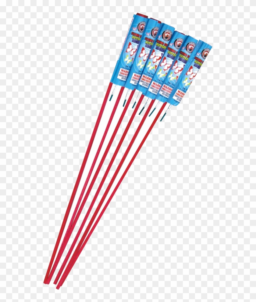 Flying Color Butterfly 6 Pack - Lacrosse Clipart #5397057