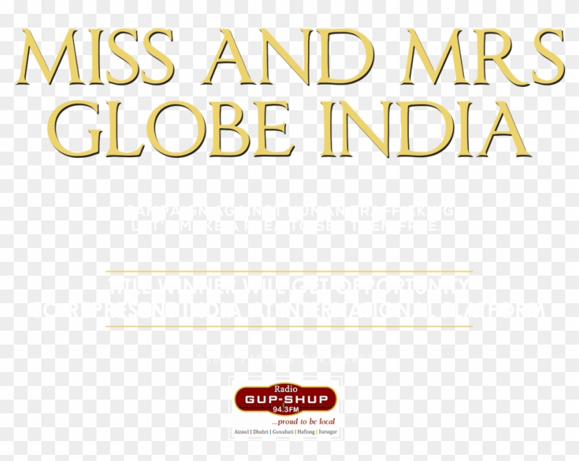 Miss And Mrs Globe India Guwahti Fashion Beauty Contest - Fête De La Musique Clipart