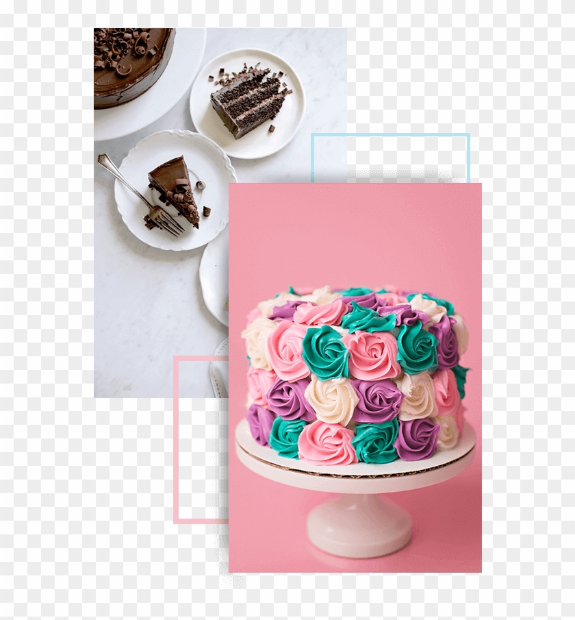 We Are Here To Make All Your Egg-free Cakes Fantasies - Chocolate Cake Top View Photography Clipart #5397605