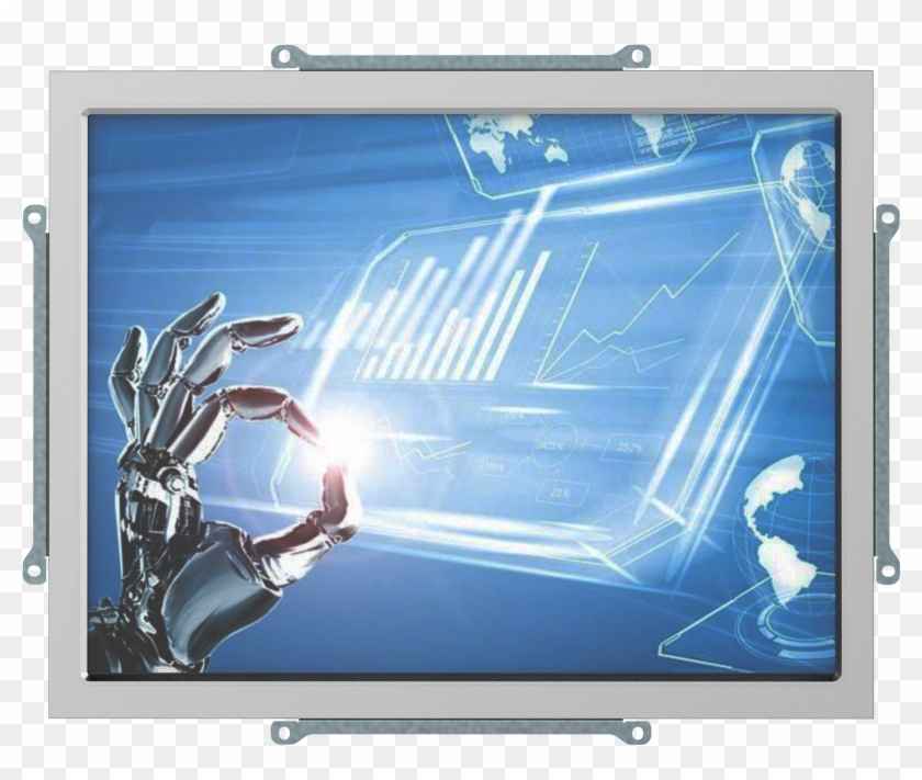 Cds Offers A Wide Range Of Industrial Monitors And - Pc Érintőképernyős Monitor Ipari Clipart #5397992