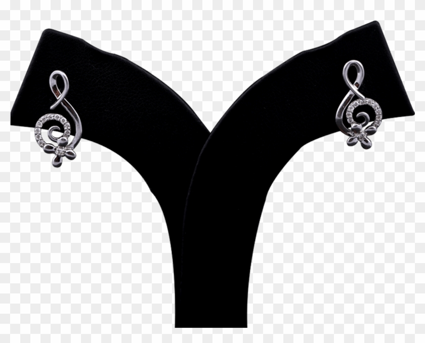 Diamond Platinum Earrings - Earrings Clipart #5397993