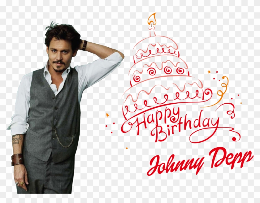Johnny Depp Png File - Happy Birthday Ankit Name Clipart