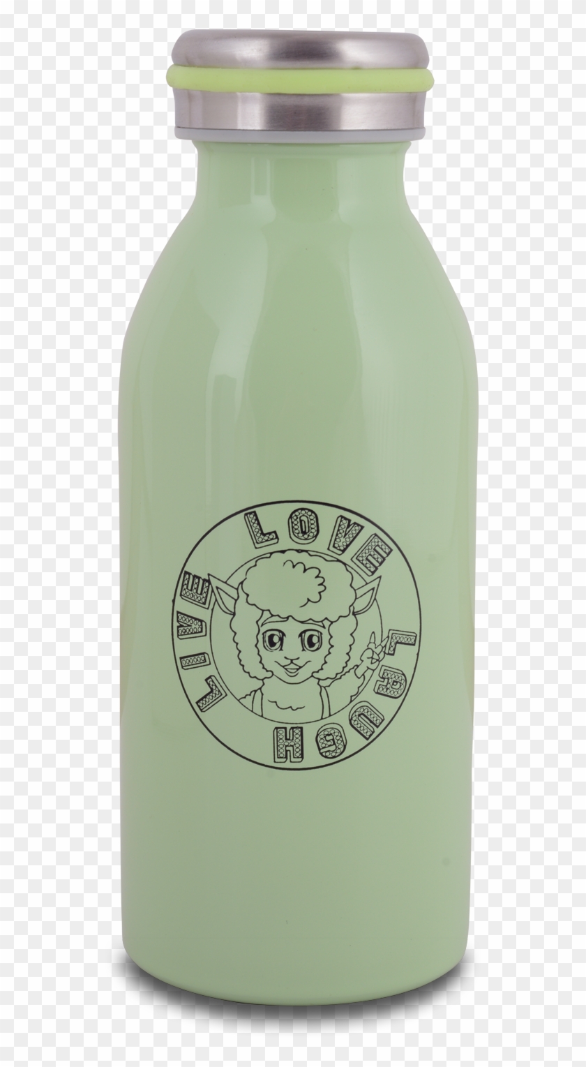 Live Love Laugh Bottle Wbss1022gre - Water Bottle Clipart