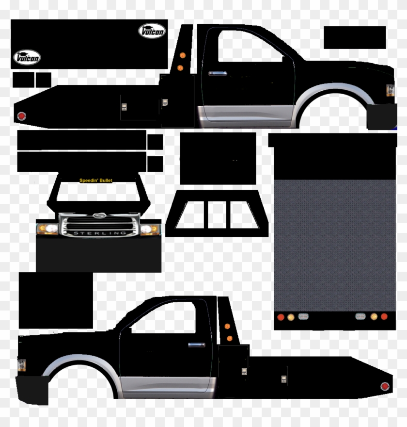 2695uid-wrecker Views - Pickup Truck Clipart