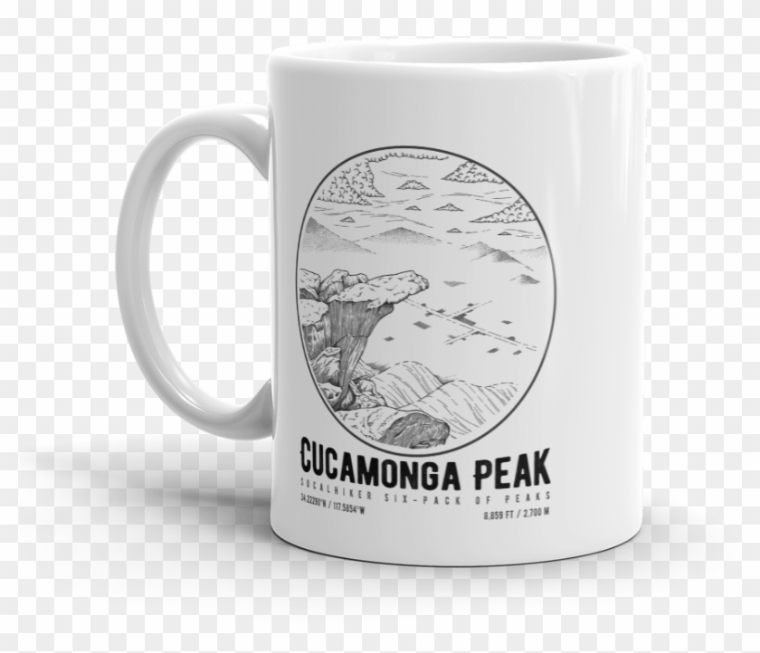 Cucamonga Peak Mug - Beer Stein Clipart