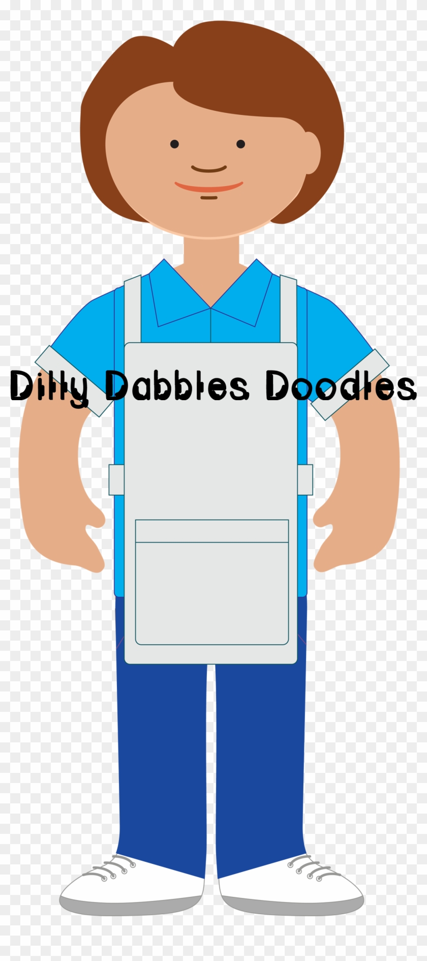 Free Panda Images Supervisorclipart - School Canteen Vendor Clipart - Png Download #5399330