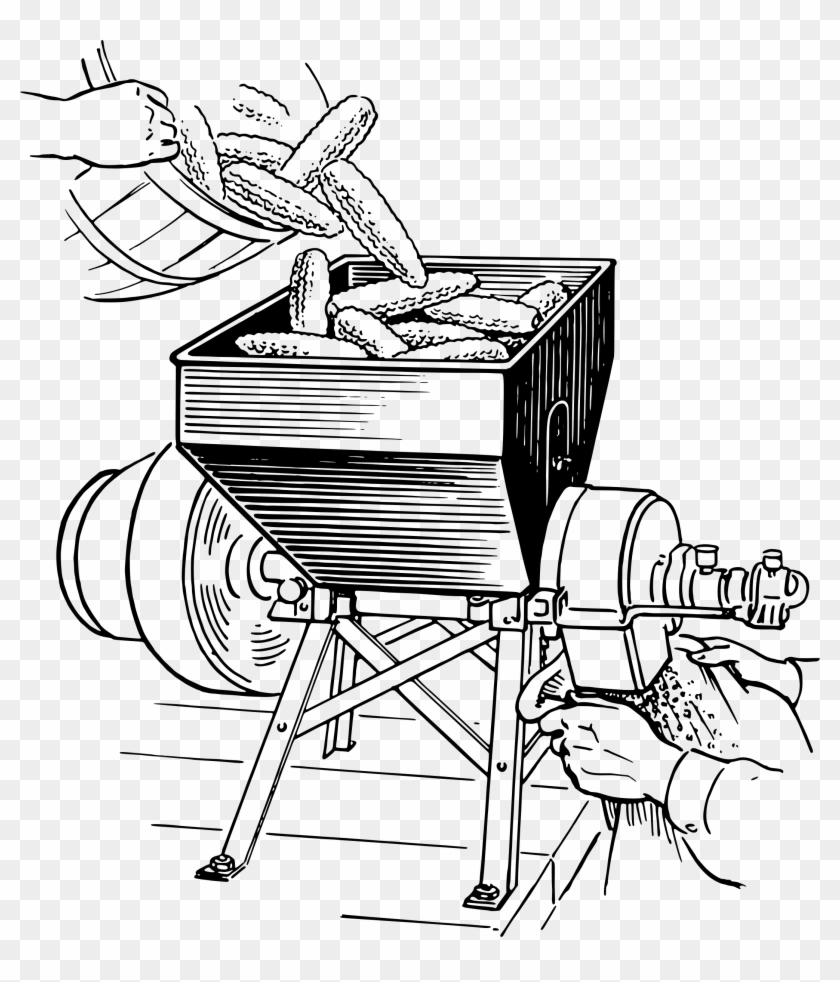 This Free Icons Png Design Of Stripping Corn Clipart