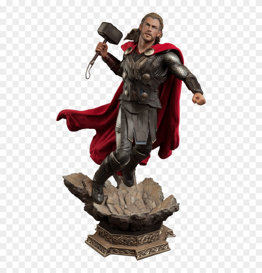 480 X 796 6 - Thor Figurine Transparent Clipart #540801