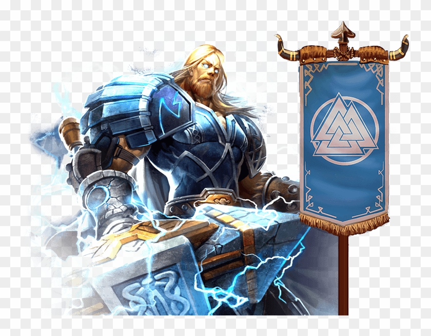 Press Question Mark To See Available Shortcut Keys - Thor From Smite Clipart #541067