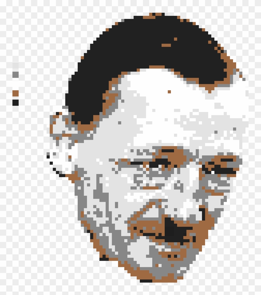 Hitler In 5 Colors - Illustration Clipart