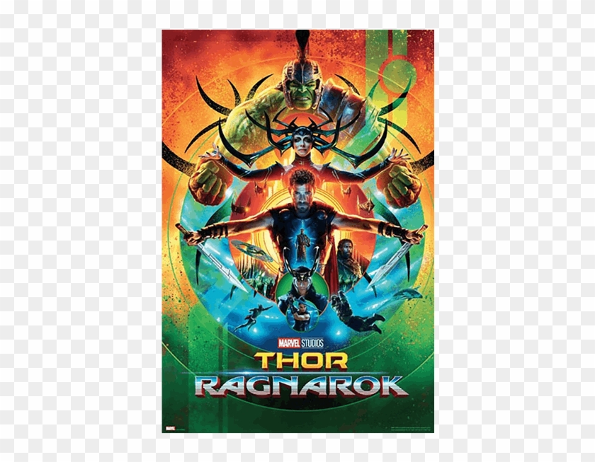 1 Of - Thor Ragnarok Movie Poster Clipart #541150