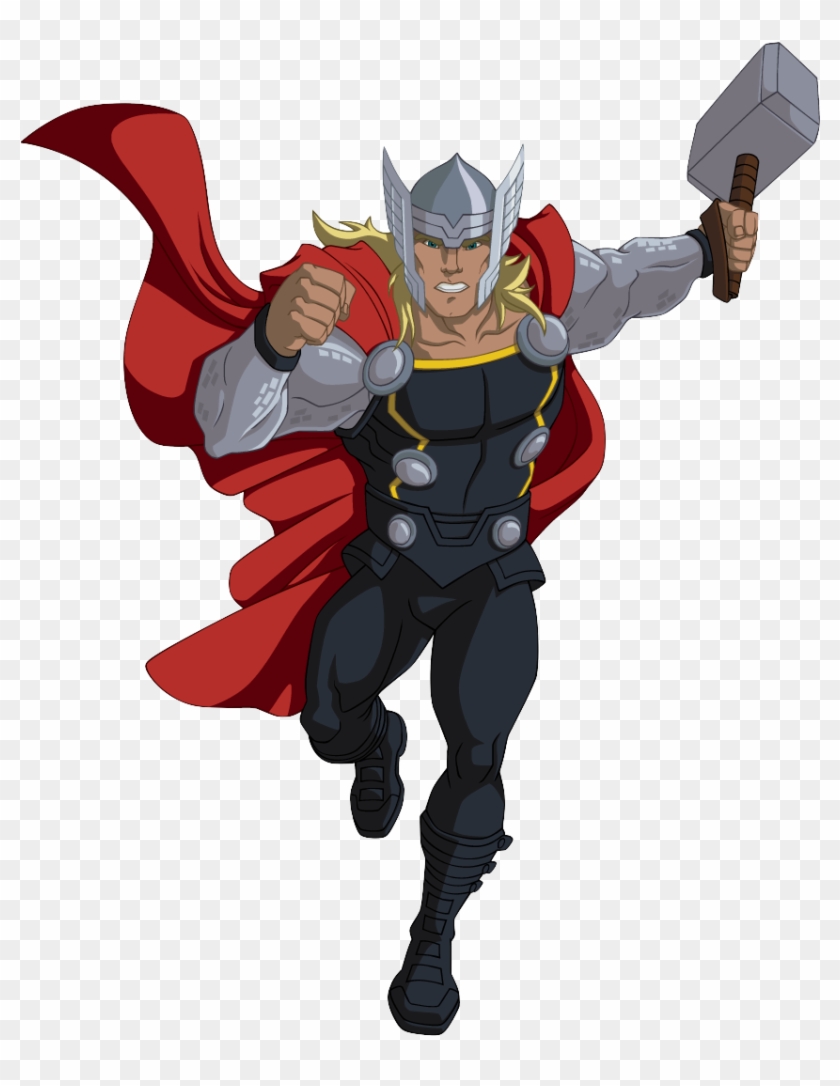 Vingadores Desenho Thor Png - Marvel Avengers Assemble Thor Clipart #541242