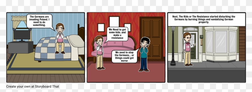 Book Report The Boy Who Challenged Hitler - Story Board Si Pinkaw Clipart