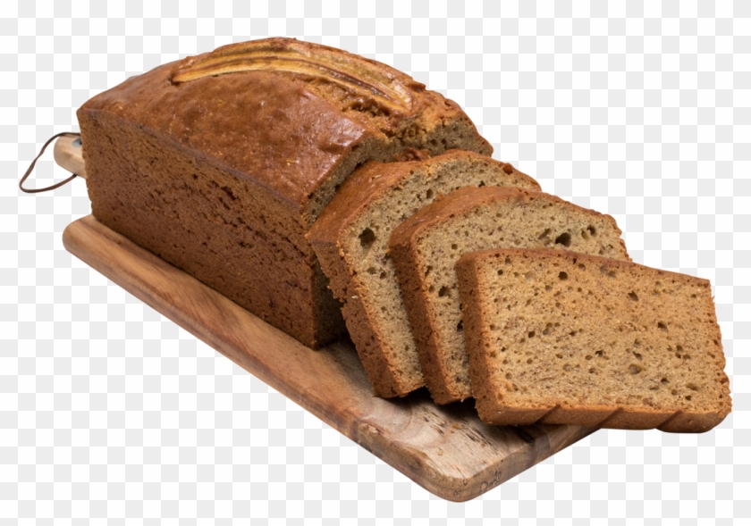 Banana Bread Loaf - Whole Wheat Bread Clipart