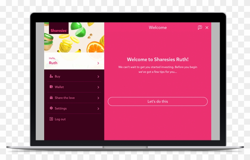 Sharesies-welcome - Tablet Computer Clipart