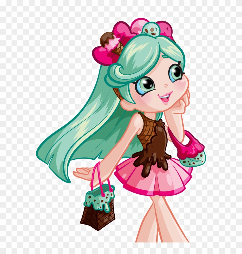 Peppa Mint Sooooooo Cute - Shopkins Peppa Mint Cartoon Clipart #541605