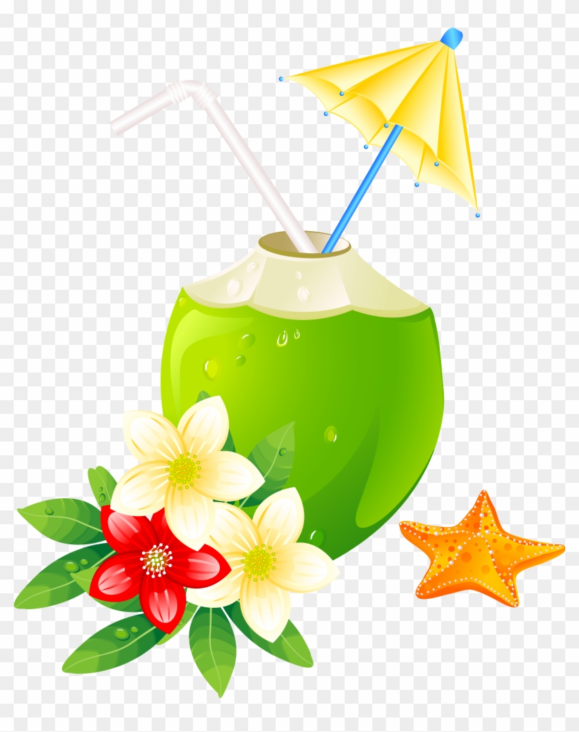Summer Exotic Coctail Png Clipart Image - Summer Png Clip Art Transparent Png
