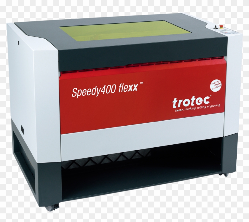 A 130w Co2 Laser And A 60w Optical Fiber Laser - Largest Self Inking Stamp Size Clipart