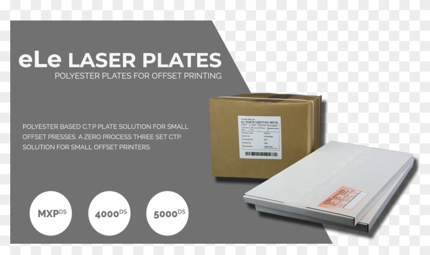 Ele Laser Polyester Plates - Carton Clipart