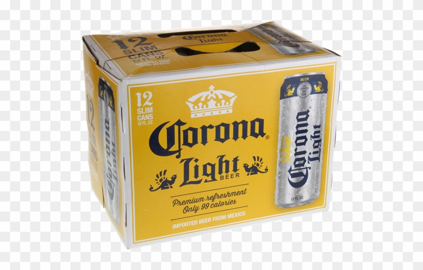 Corona Light Beer 12 Pk Slim Cans - Corona Light Beer Cans Clipart #542070