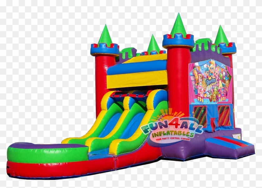 Kings Shopkin Water Slide Rental Navarre, Gulf Breeze, - Inflatables Png Clipart