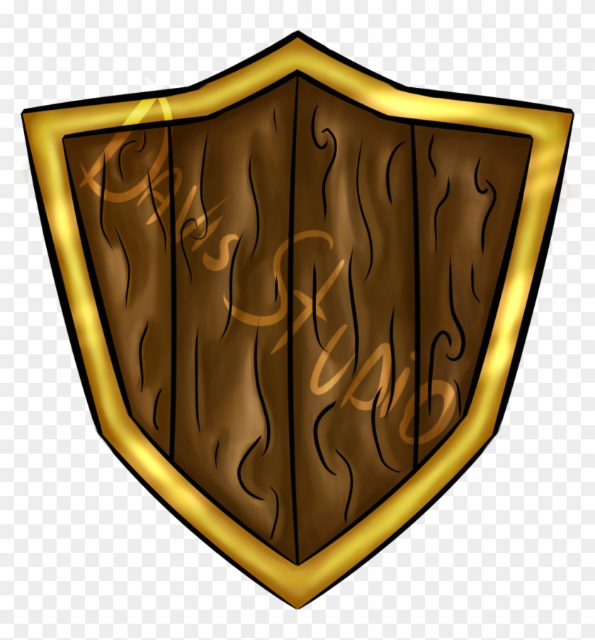 Davis Studio - Minecraft Shield Logo Png Clipart