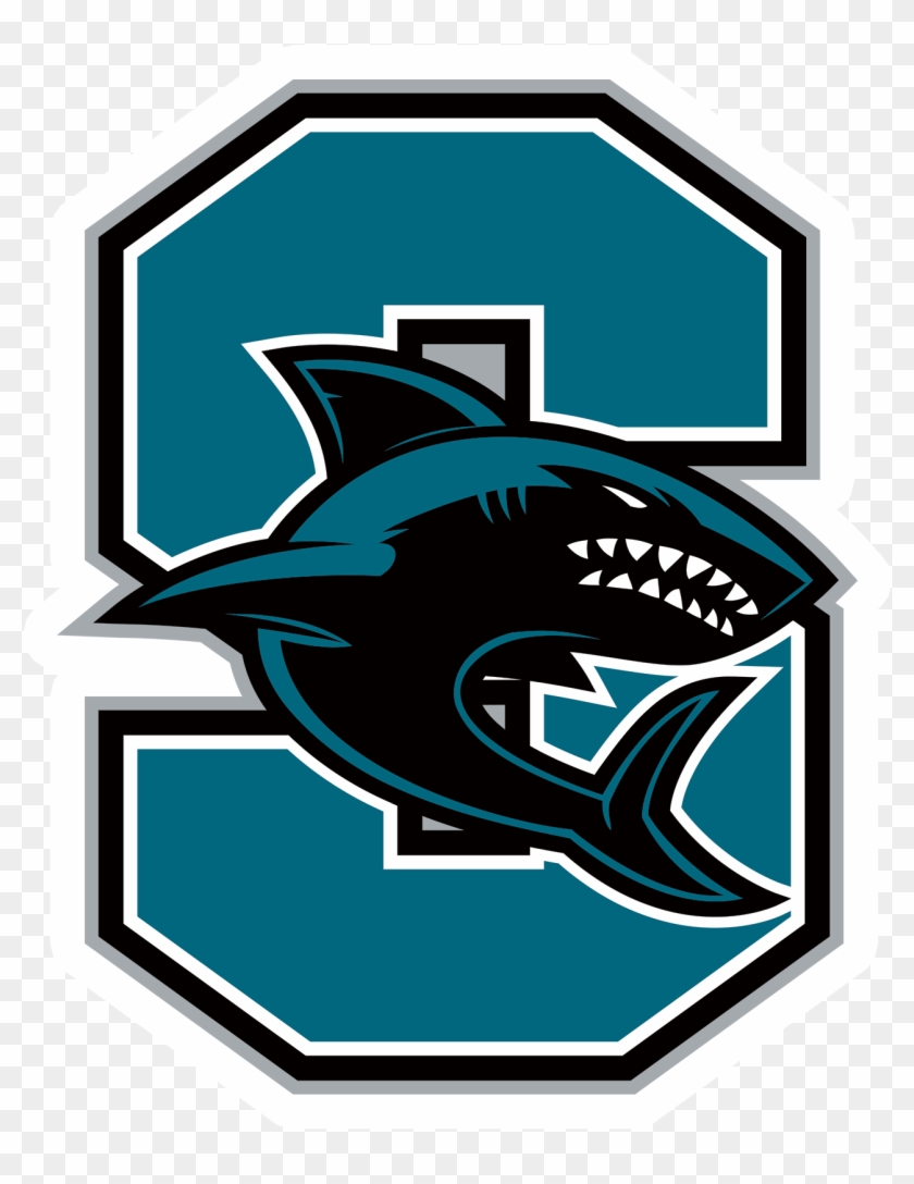 Santiago/corona Sharks - Santiago High School Clipart #542348