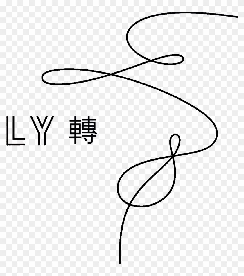 Download Hd Love Yourself Transparent Background - Bts Love Yourself Tear Logo Clipart #542624