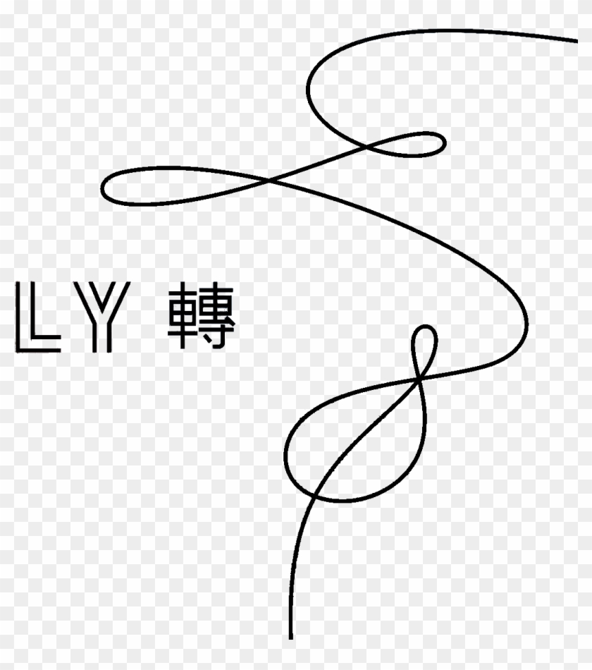 Download Hd Love Yourself Transparent Background - Bts Love Yourself Tear Logo Clipart