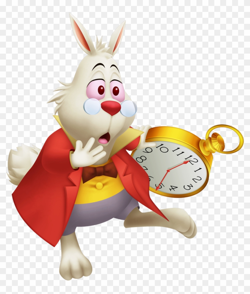 Cartoon Alice - Rabbit From Alice In Wonderland Clipart