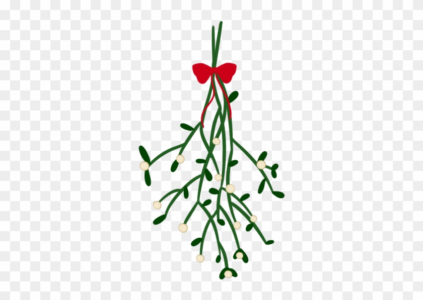 Living On The Edge Of Internet Fame Milkandpies - Hanging Mistletoe Transparent Background Clipart
