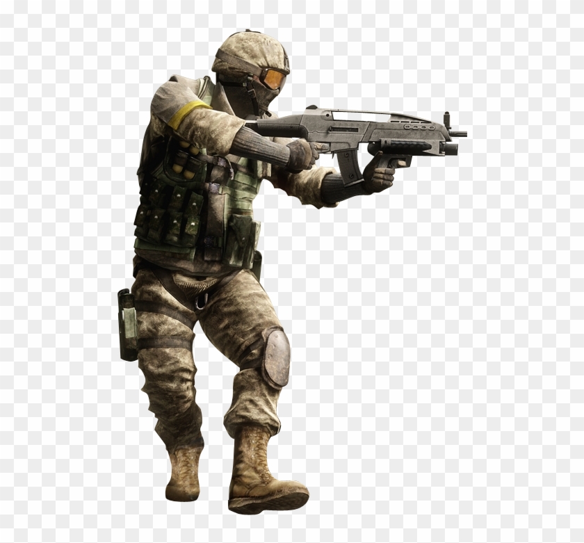 510 X 707 13 - Battlefield Bad Company 2 Assault Clipart