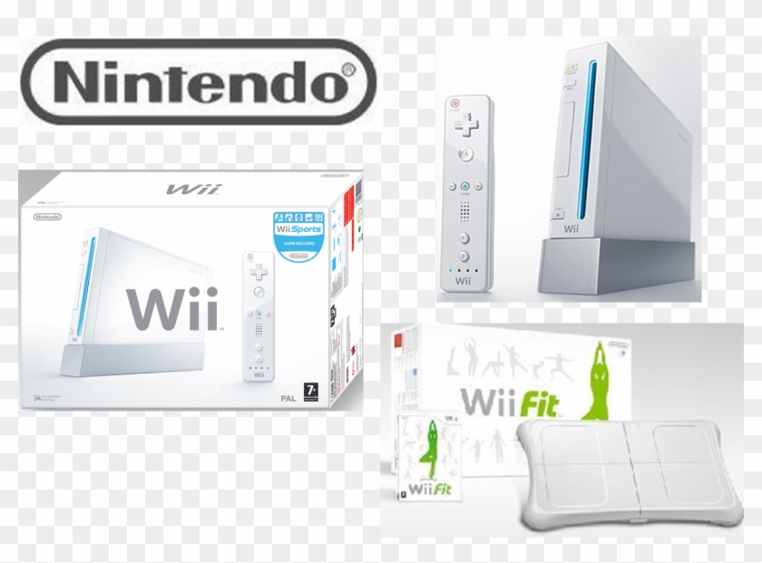 Nintendo Logo, Nintendo Wii Console, Wii Packaging, - Nintendo Wii Clipart