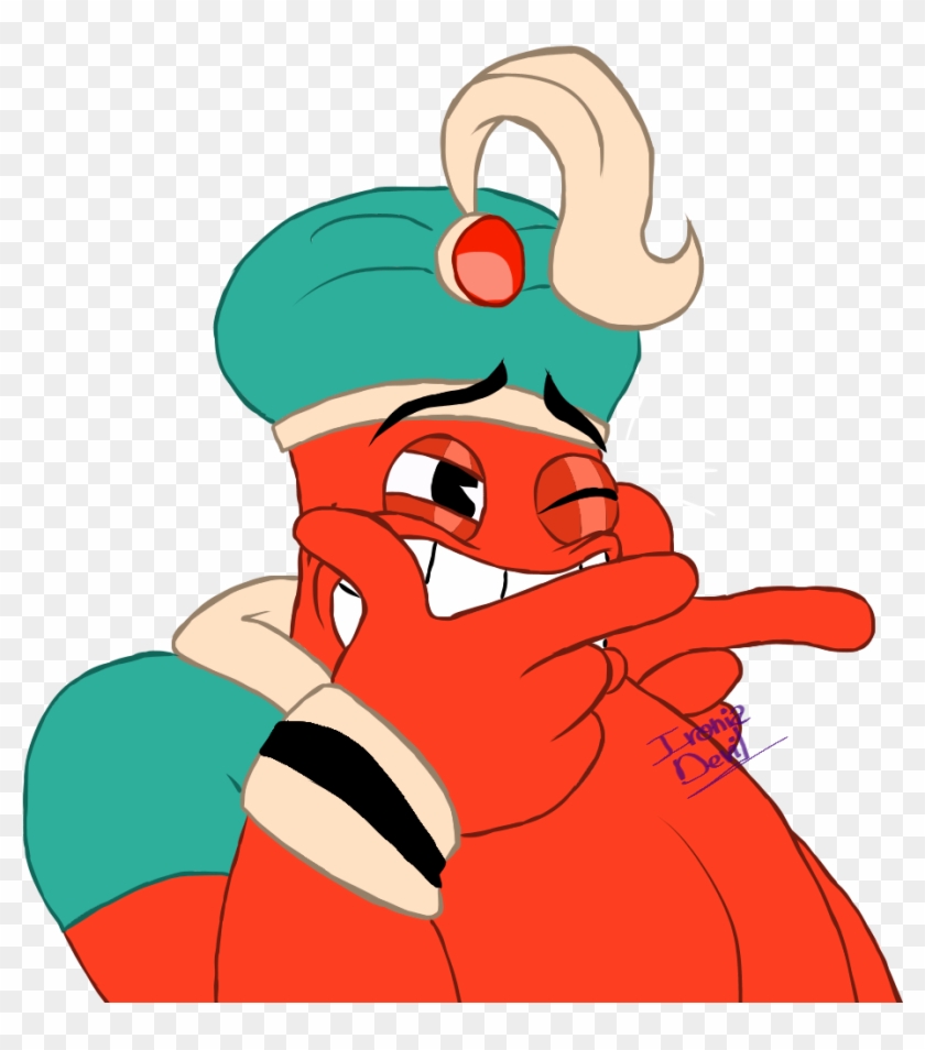 1200 X 1000 3 - Cuphead Boss Djimmi The Great Gif Clipart