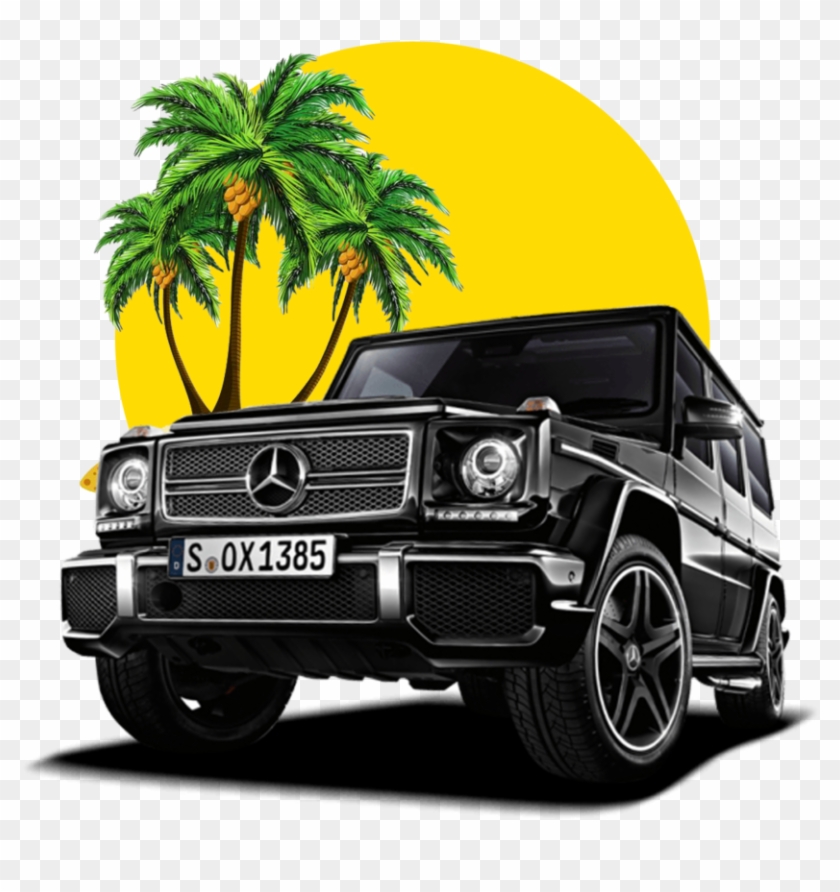 Summer Png Vectors Flyers - Mercedes G Wagon Number Plates Clipart #543183