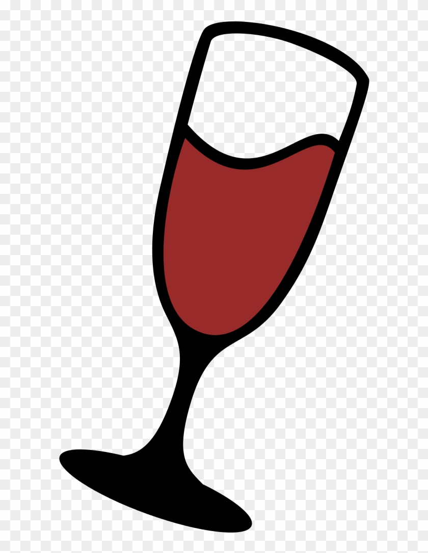 File - Wine-logo - Svg - Wine Linux Clipart #543184