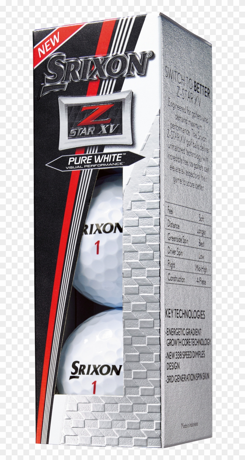 Golf Ball On Tee Png - Srixon Z Star Xv Clipart #543253