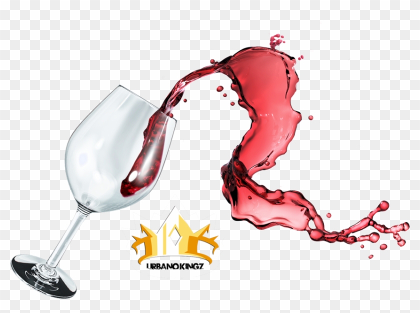 Vector Transparent Stock Wine Splash Png - Glass Wine Splash Transparent Clipart