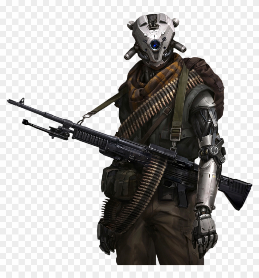 Sci Fi Robots Soldier , Png Download Clipart (#543387) - PikPng