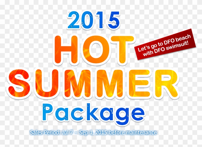 2105 Hot Summer Package - Hot Summer Package Clipart #543555