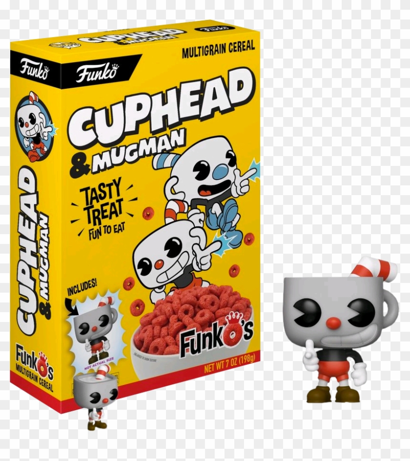 Funko Pop Vinyl - Funko Pop Cereal Cuphead Clipart