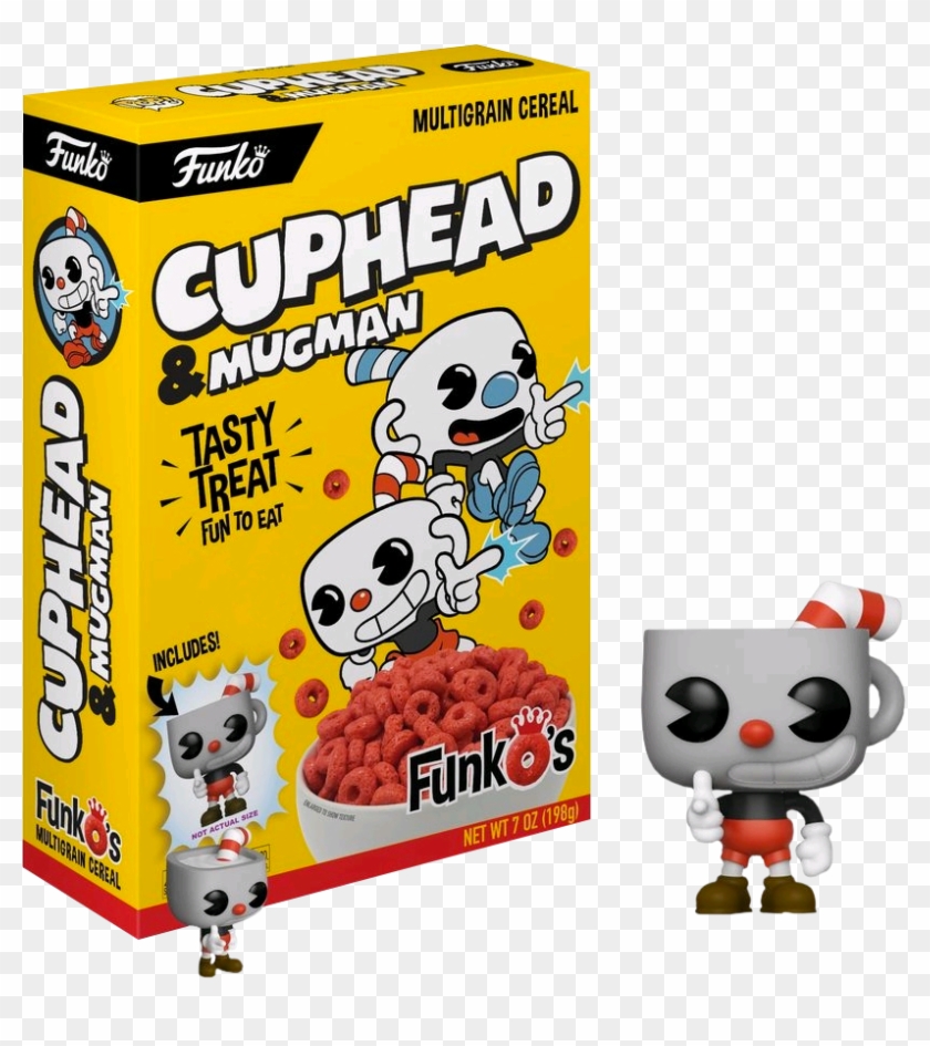 Funko Pop Vinyl - Funko Pop Cereal Cuphead Clipart #543670