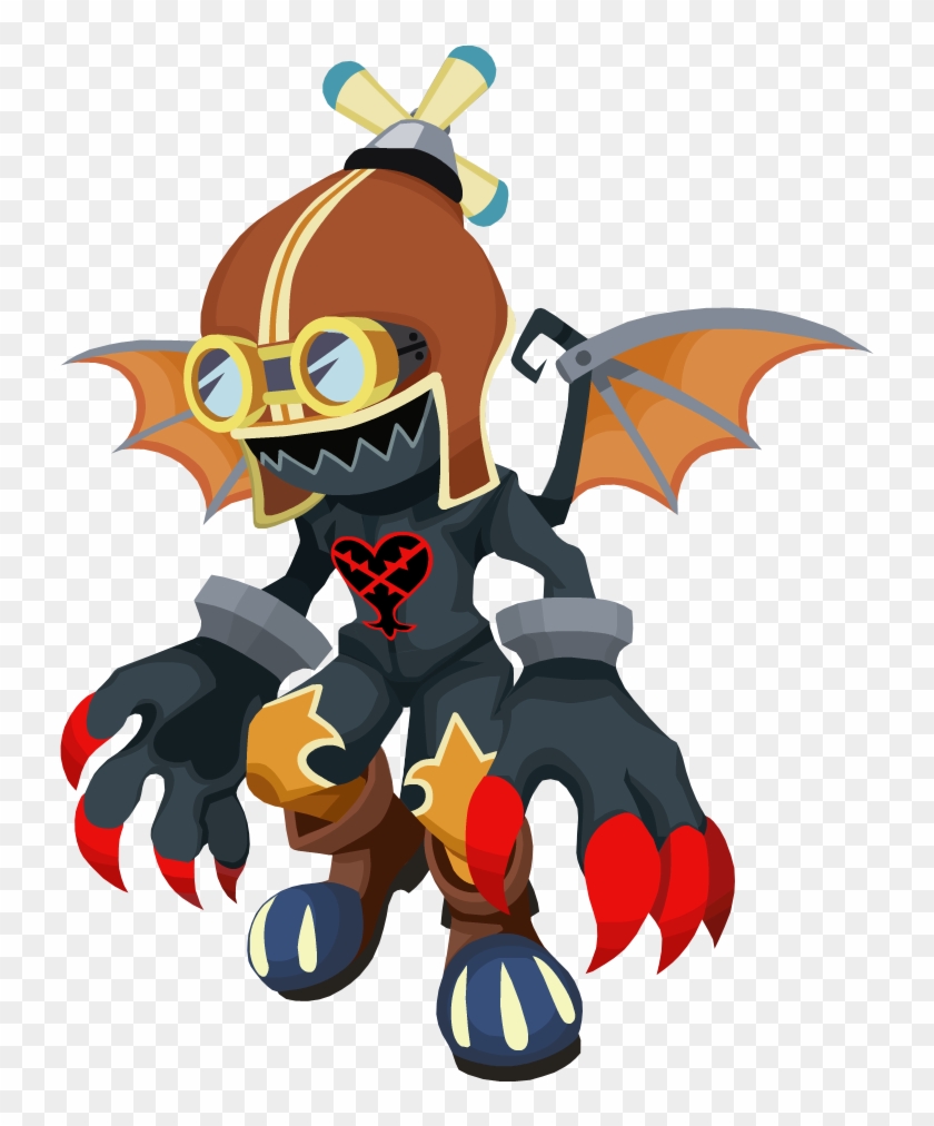 Khx Air Soldier - Kingdom Hearts Heartless Air Soldier Clipart #543700