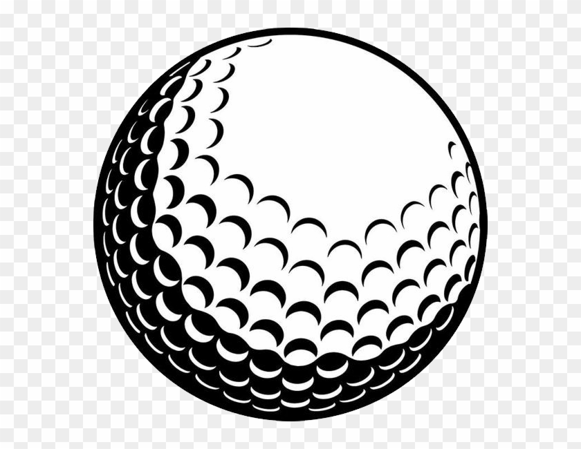 Golf Ball Png - Clip Art Golf Ball Vector Transparent Png #543947