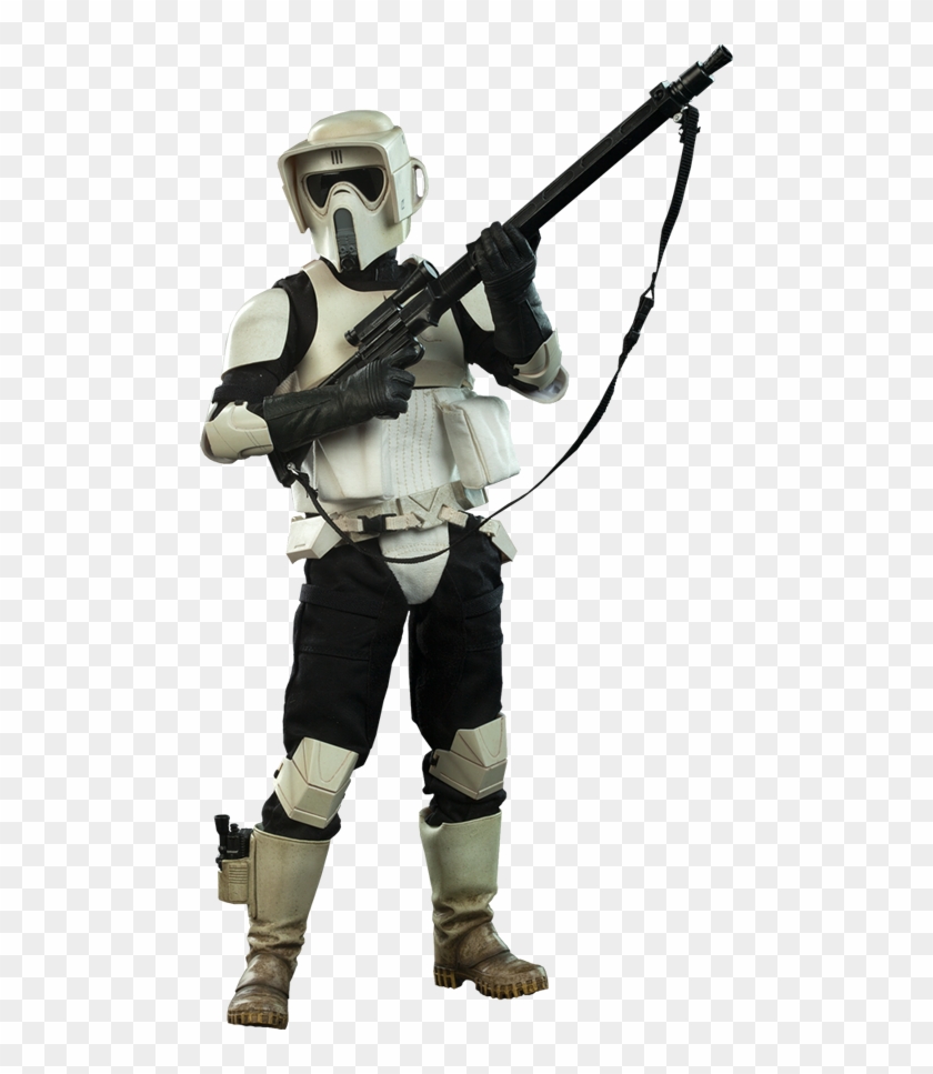 480 X 887 2 - Star Wars Scout Trooper Png Clipart